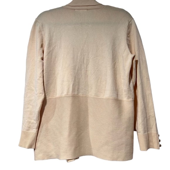 89th Madison Open- Front Cardigan Orange Size PXL - Picture 6 of 6